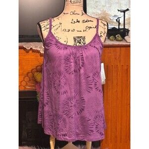 Tank with built in bra Size M